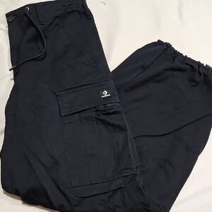 Converse Black Cargo Pants for Women